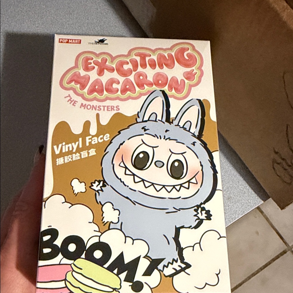 Exciting Macaron Vinyl Face Toy